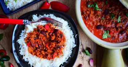 Beef chilli con carne