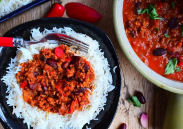 Beef chilli con carne
