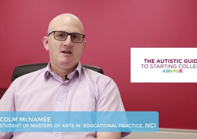 Colm McNamee 1- My education journey